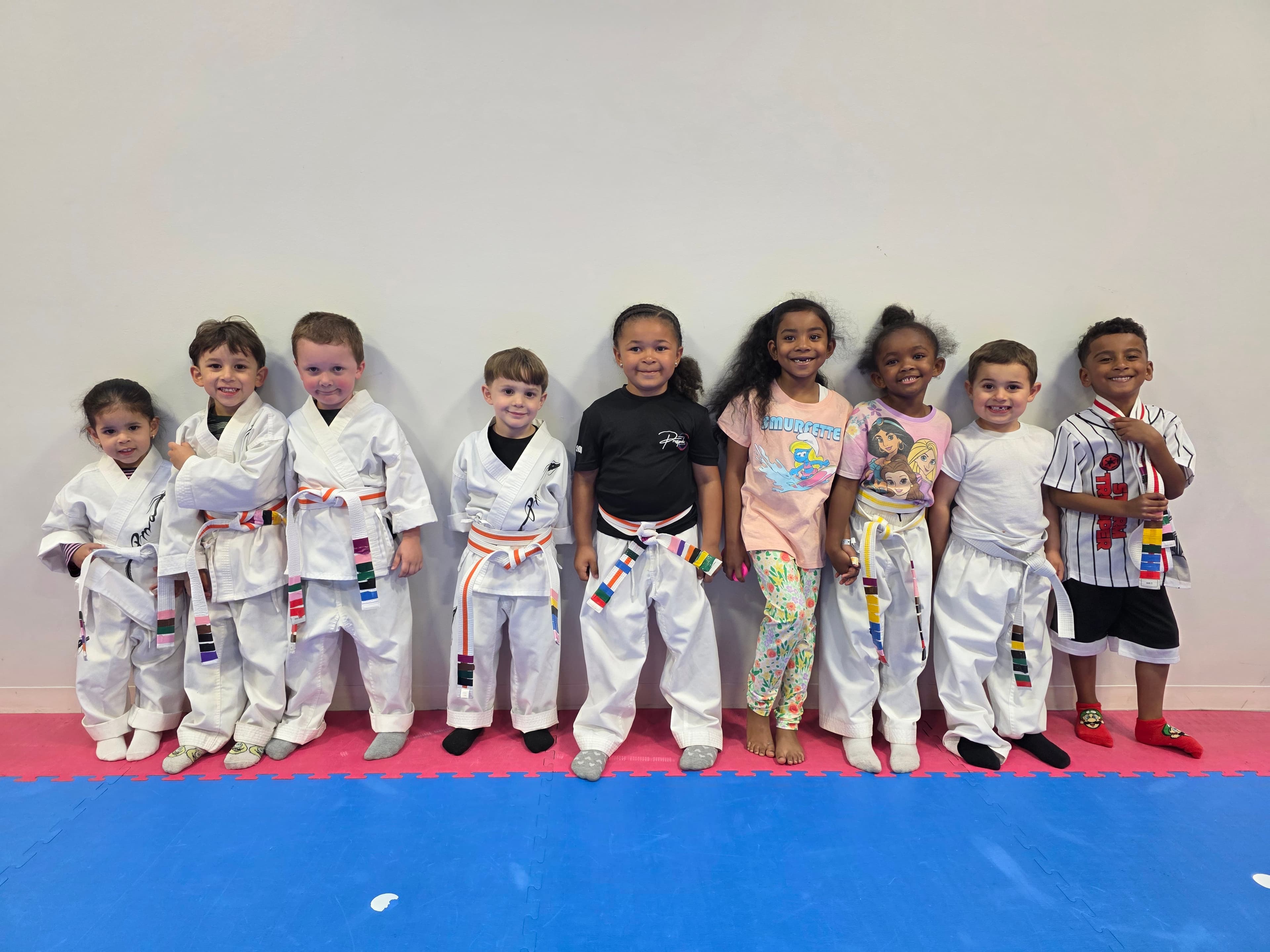 Little Tigers class at Prospect Martial Arts